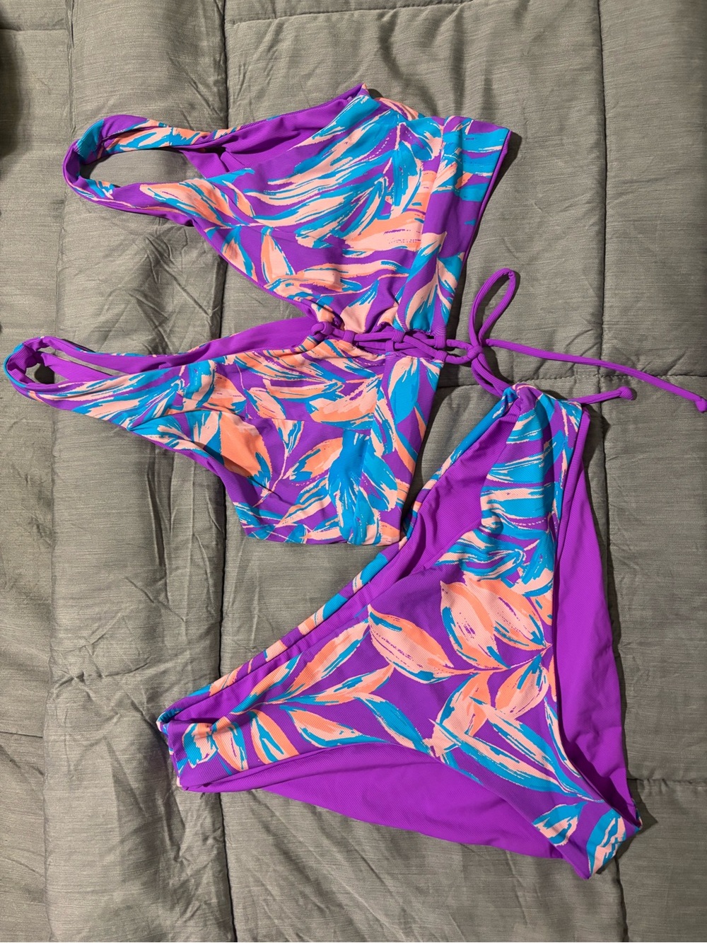 CupShe Reversible Swimsuit